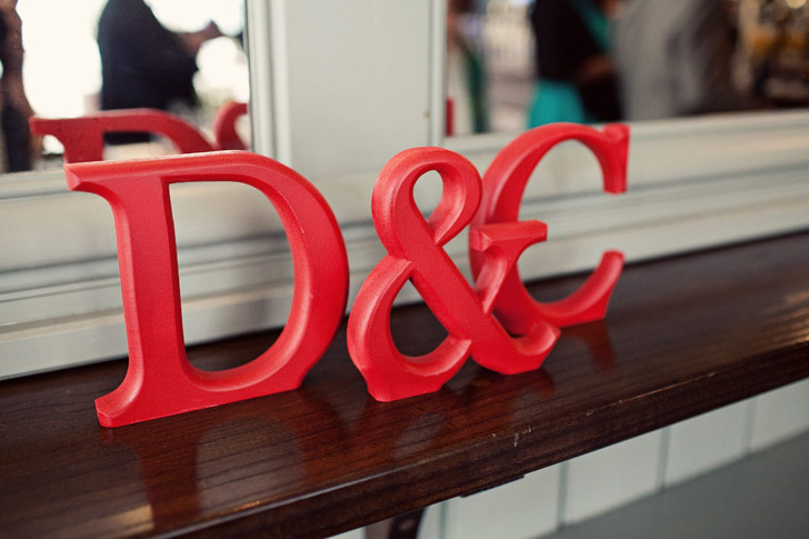 Wooden lettering